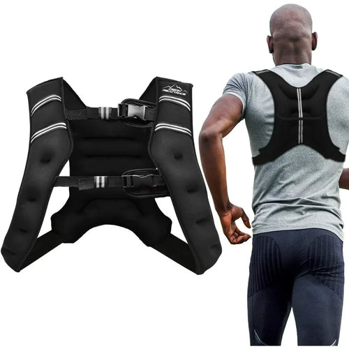 20lbs weighted vest odorless iron filling strength training — hodgepodge52