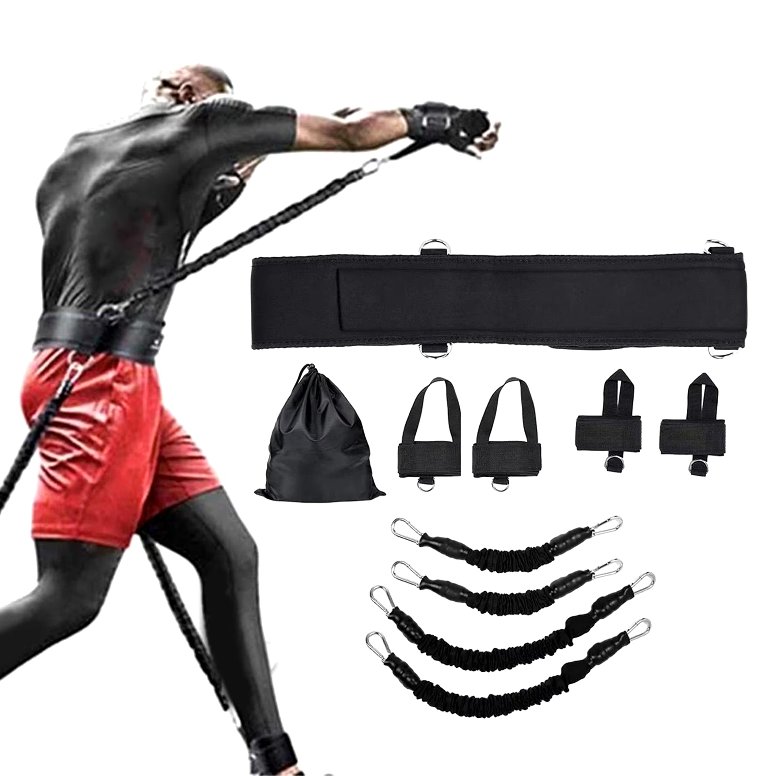 Boxing resistance bands agility training set for MMA — hodgepodge52